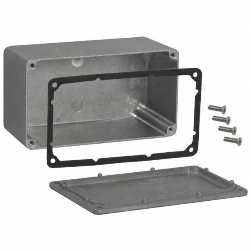 BOX ALUM NAT 4.512"L X 2.504"W