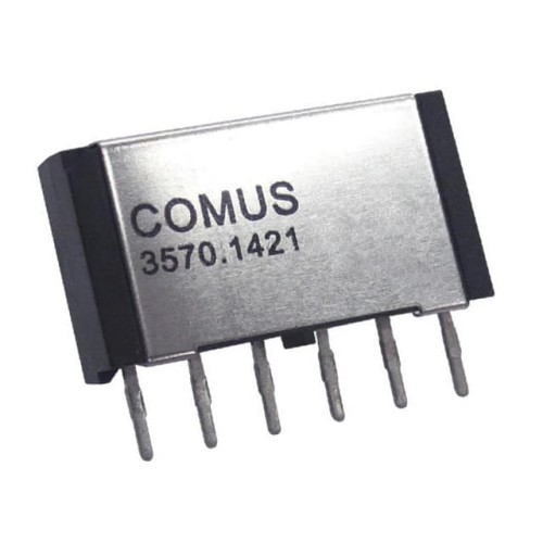 RELAY REED SIP DPST .5A 12V EM/D