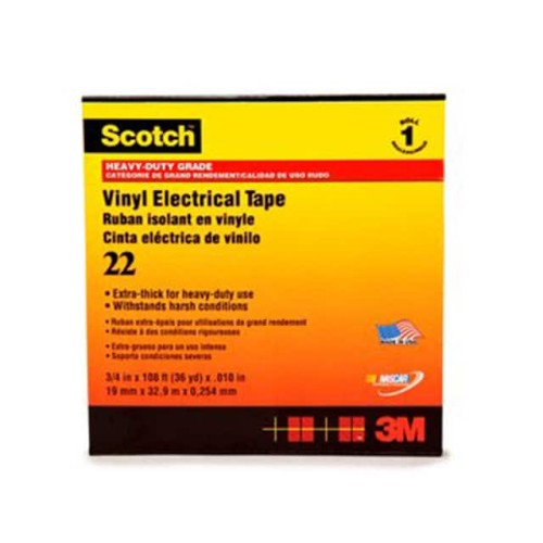 TAPE ELECTRICAL BLK 1/2"X 36YDS