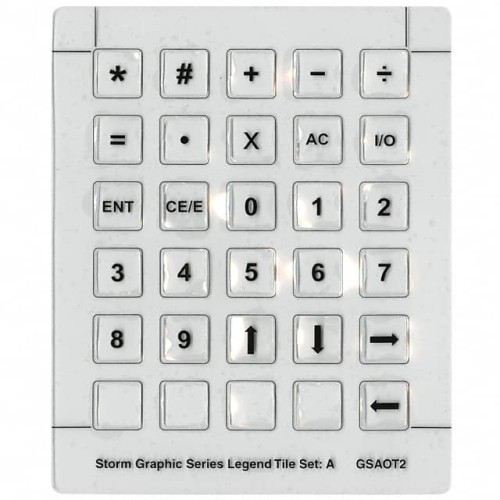 KIT LEGEND SET A 0-9 ARROW 26PC