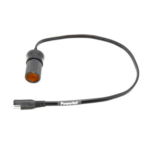 SAE TO CIGARETTE SOCKET 6" CABLE