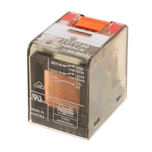 RELAY GEN PURPOSE 4PDT 6A 24V