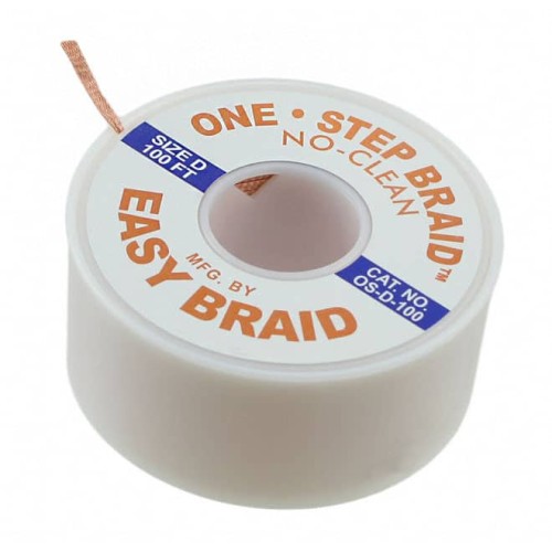 DESOLDR BRAID NO-CLN 0.1" 100'