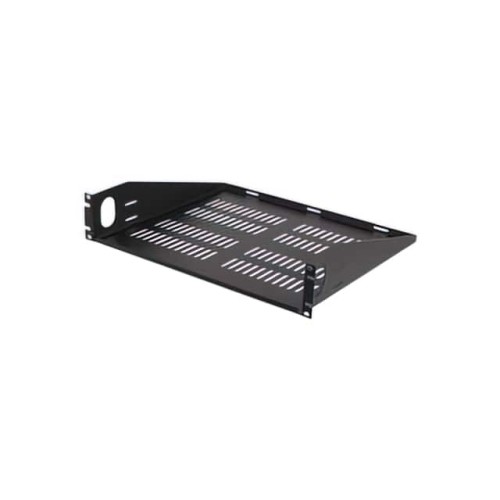 2U VENTED DELUXE RACK SHELF