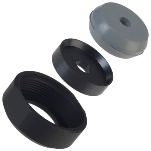 CONN STRAIN RELIEF 16 BLACK