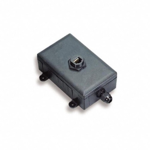 CONN MODULAR JACK BOX BLACK