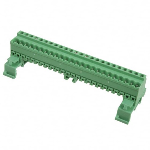 TERM BLK PLUG 24POS 42.5MM GREEN