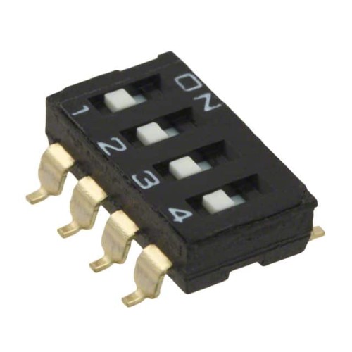 SWITCH SLIDE DIP SPST 25MA 24V