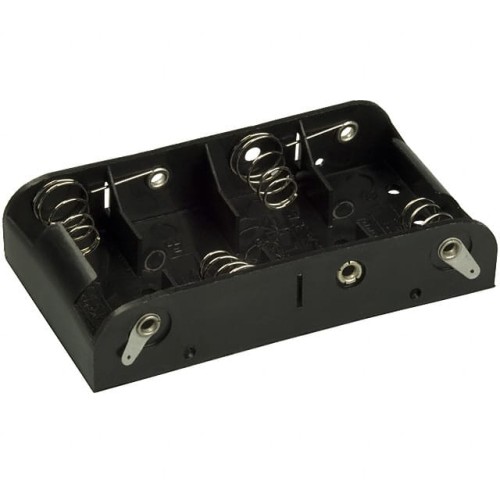 BATT HOLDER C 4 CELL SOLDER LUG