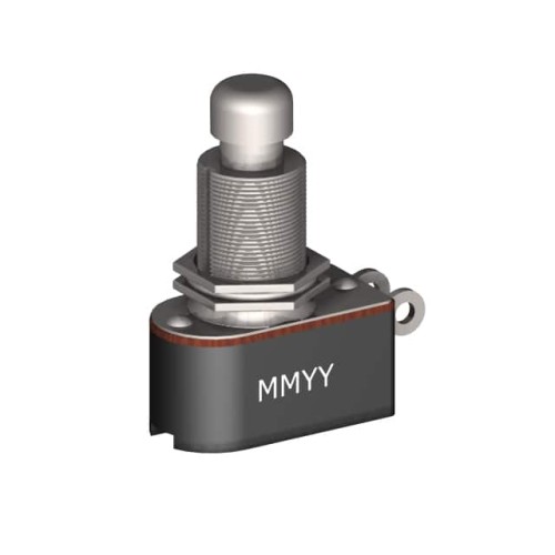 SWITCH PUSHBUTTON SPST 3A 125V