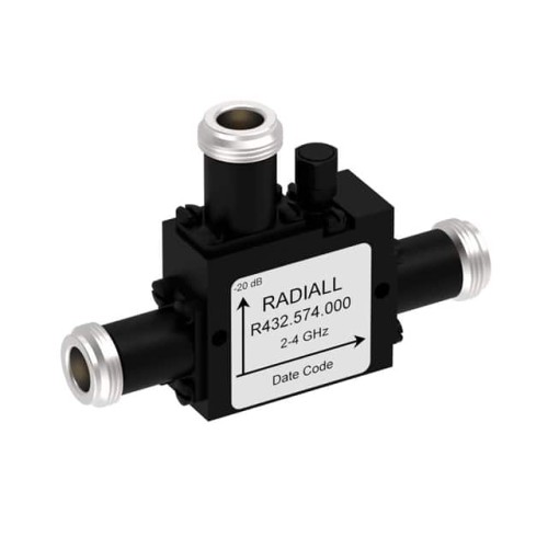 COUPLER: N 2-4GHZ 20DB
