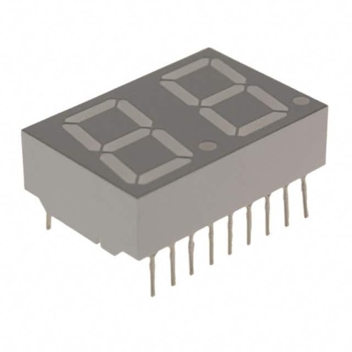 DISPLAY 7SEG 0.56" DBL RED 18DIP