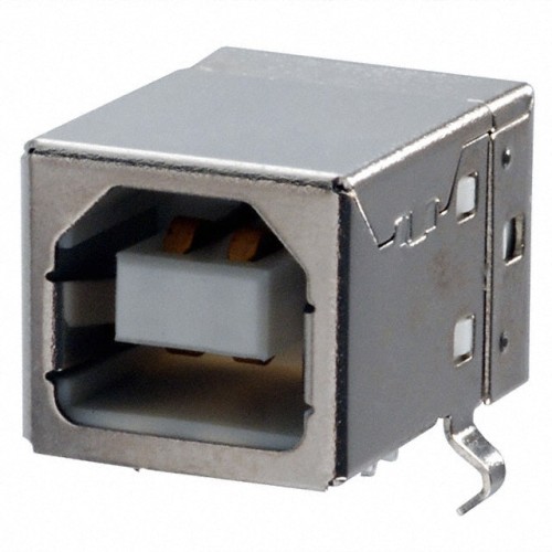 CONN RCPT USB1.1 TYPEB 4POS R/A