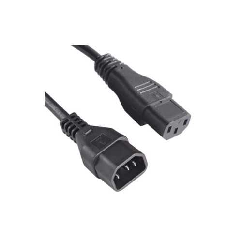 CORD 17AWG IEC320-IEC320 4.92'