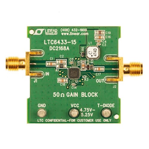 LTC6433-15 DEMO BOARD - 100KHZ T