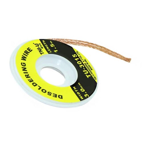 DESOLDER BRAID 0.118" 5'