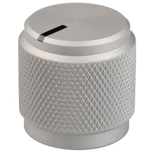 KNOB KNURLED 0.236" METAL