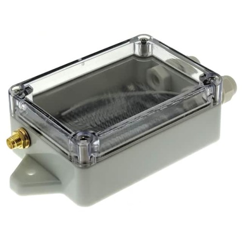 CASE ABS GRY/CLR 4.630LX2.283W