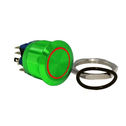 SWITCH PB DPST-NO/NC 2A 125V