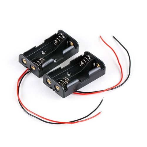 BATT HOLDER AA 2 CELL WIRE 2PCS