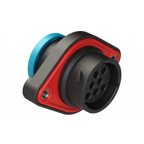 8 POSITION PANEL MOUNT RECEPTACL