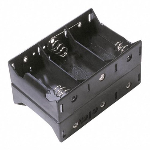 BATT HOLDER D 6 CELL SOLDER LUG