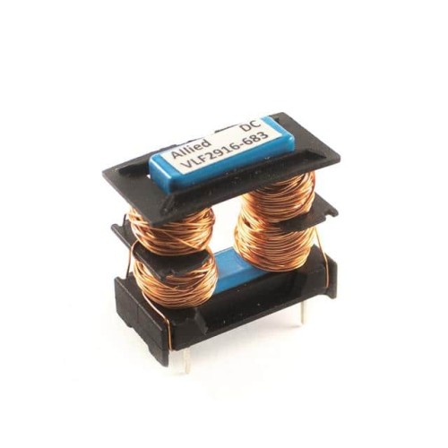 68mH Vert Line Filter Dble Choke