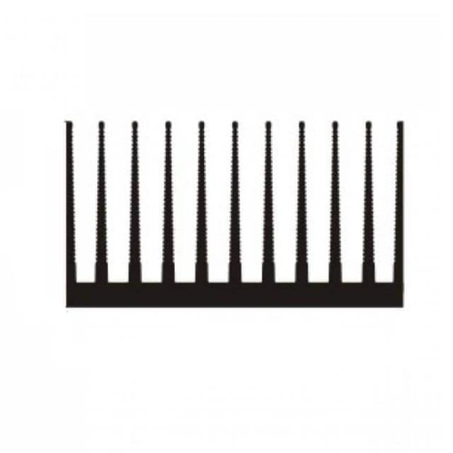 EXTRUDED HEATSINK 124.5X300MM