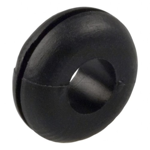 GROMMET 0.188" ELASTOMER BLACK