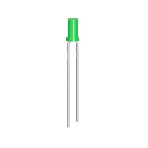 2.95mm CYLINDRIC LED GREEN
