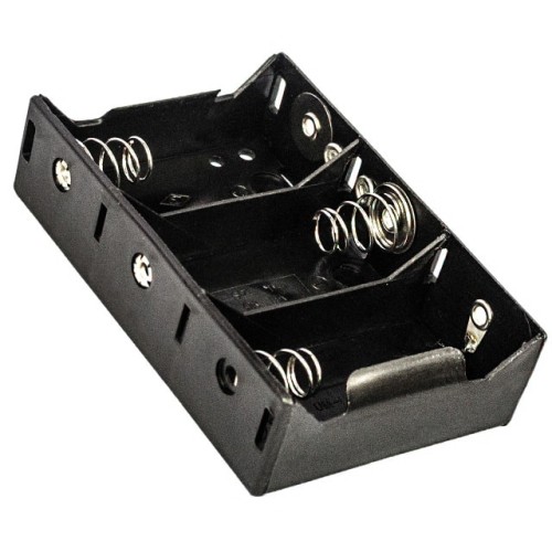 BATT HOLDER D 3 CELL SNAP