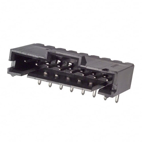 CONN HEADER R/A 8POS 2.54MM