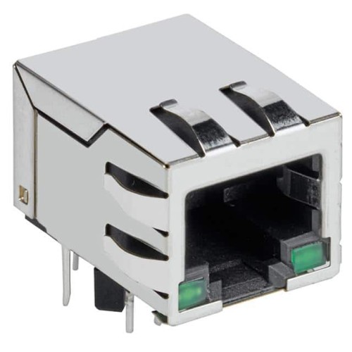 CONN JACK 1PORT 1000 BASE-T PCB