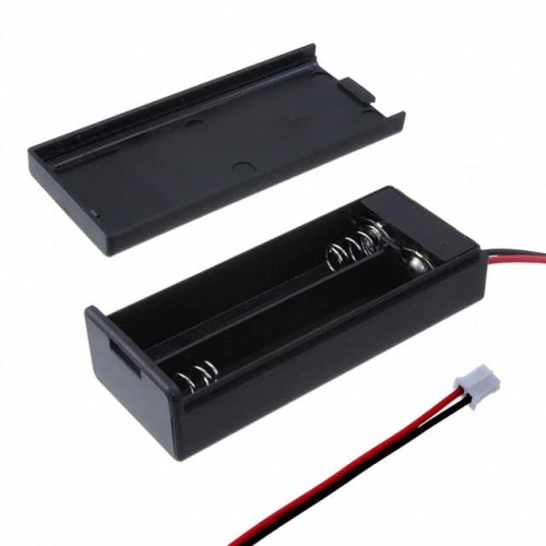 BATT HOLDER AAA 2 CELL WIRE LEAD