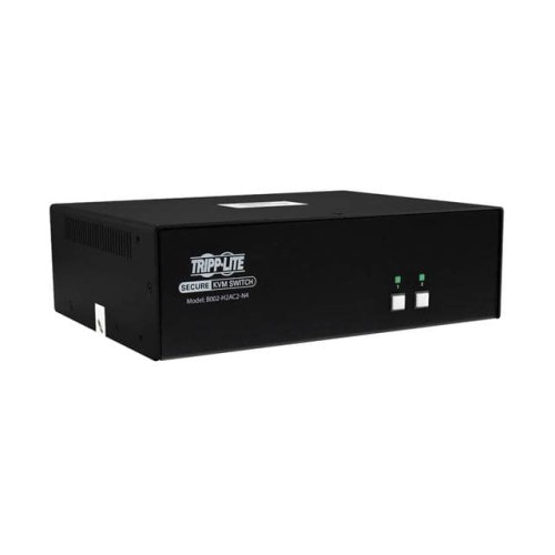 SECURE KVM SWITCH, 2-PORT, DUAL