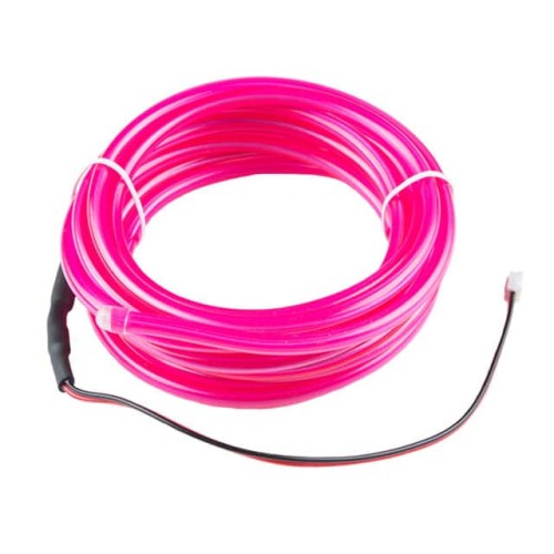 BENDABLE EL WIRE PINK 3M