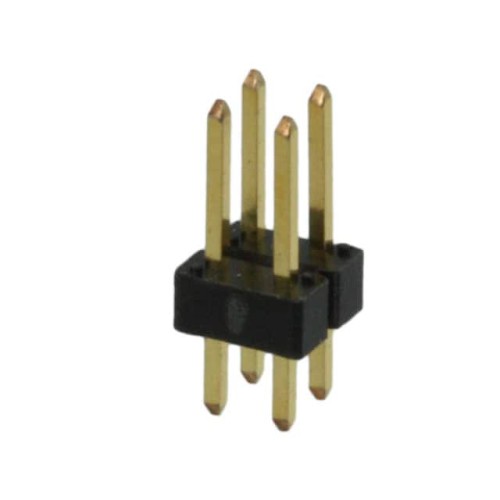 CONN HEADER VERT 4POS 2.54MM