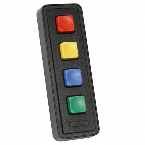 SWITCH KEYPAD 4 KEY 0.05A 24V