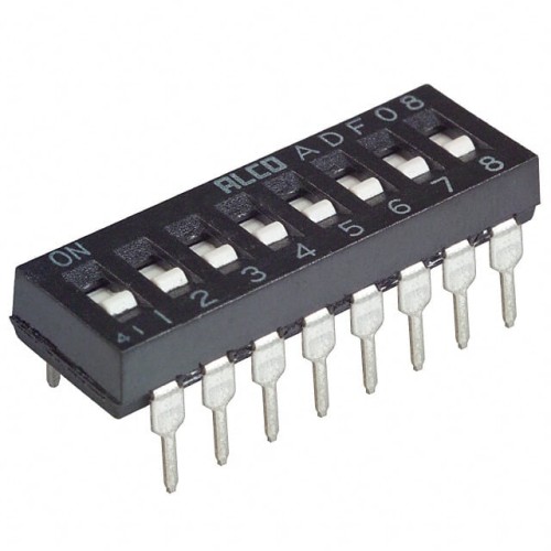 SWITCH SLIDE DIP SPST 25MA 24V