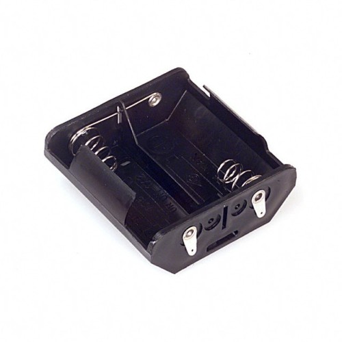 BATT HOLDER D 2 CELL SOLDER LUG
