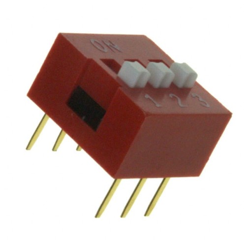 SWITCH SLIDE DIP SPST 25MA 24V