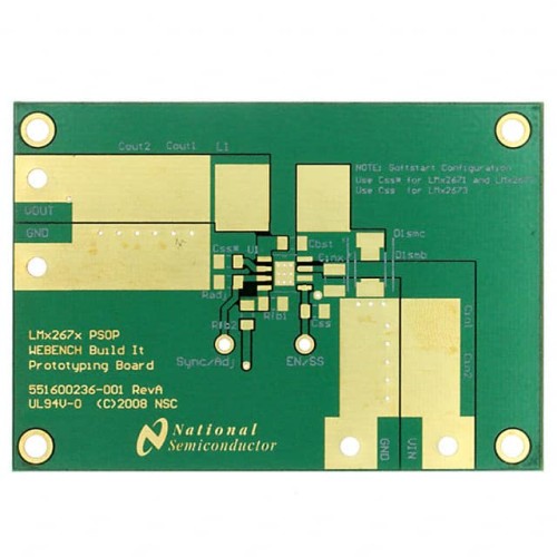 WEBENCH BUILD IT LM2267X 8-PSOP