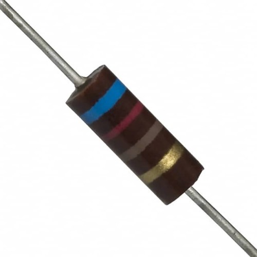 RES 620 OHM 5% 1/2W AXIAL