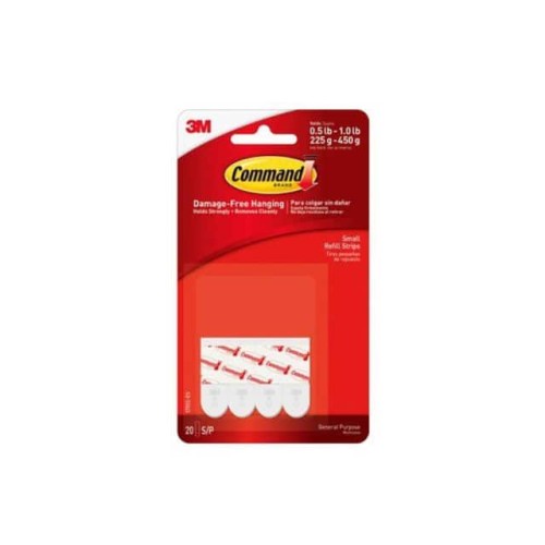COMMAND SMALL REFILL STRIPS