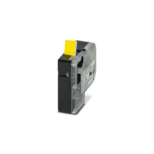 LABEL, ROLL, YELLOW/BLACK, CAN B