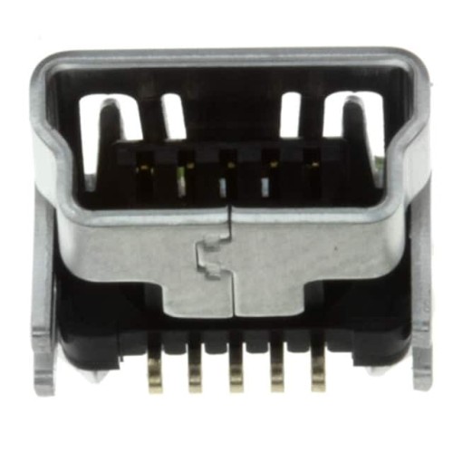 CONN RCPT USB2.0 MINI B SMD R/A