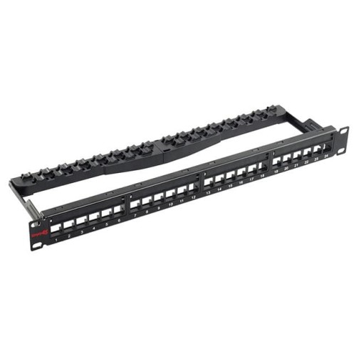 24 PORT PATCH PANEL, UNLOADED