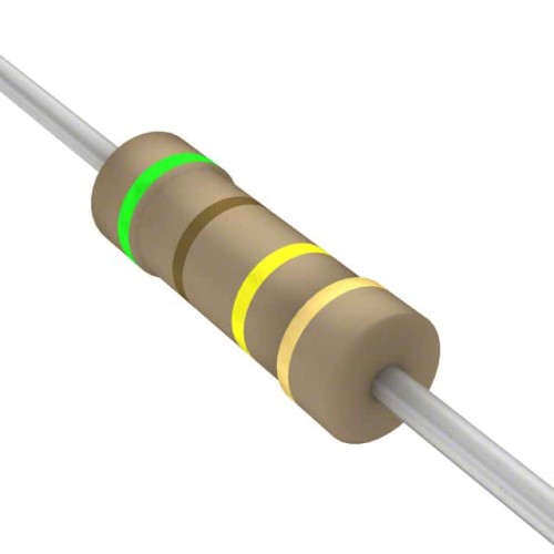 RES 510K OHM 5% 1/2W AXIAL