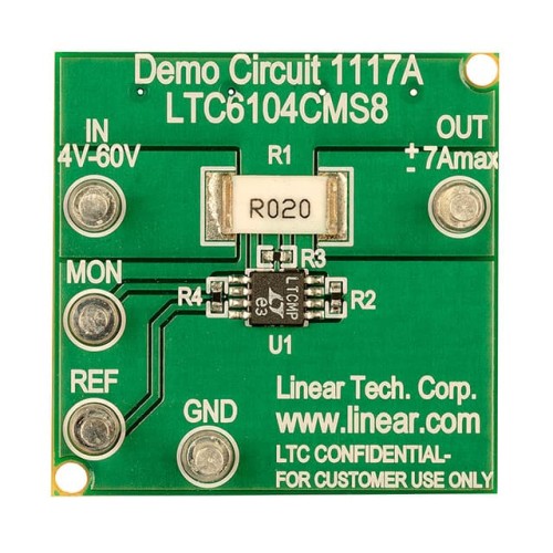 LTC6104 CURRENT SENSE DEMO BOARD