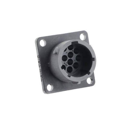 SQUARE FLANGE RECEPTACLE, WITHOU